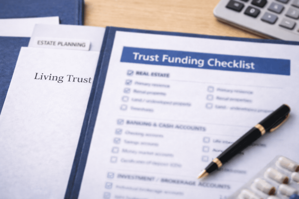 trust fund checklist